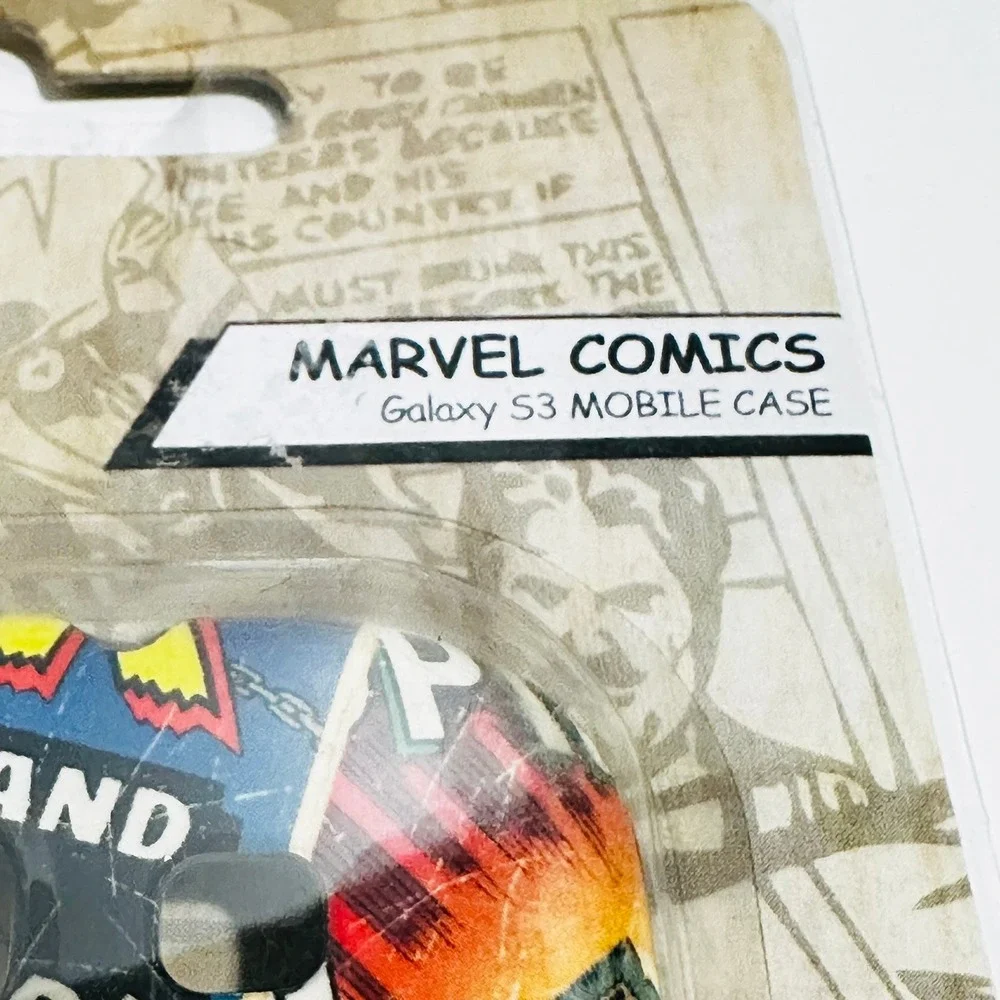 Marvel Mobile Case‎ Samsung Galaxy S3 Multicolor New Retro Comic Book Collage